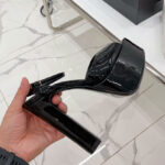 Saint Laurent Women's Jodie Platform Sandals In Patent Leather Black