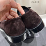 Saint Laurent Women's Le Loafer Penny Slippers In Suede Mauve