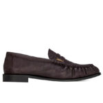 Saint Laurent Women's Le Loafer Penny Slippers In Eel Mauve