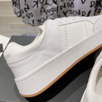 Saint Laurent Unisex Sl/61 Low-Top Sneakers In Smooth And Grained Leather White