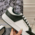 Saint Laurent Unisex Sl/61 Sneakers In Perforated Leather