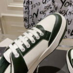 Saint Laurent Unisex Sl/61 Sneakers In Perforated Leather