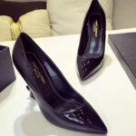 Saint Laurent Pointed high heels Black