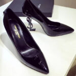 Saint Laurent Pointed high heels Black