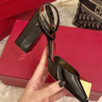 Valentino Women's One Stud Pump In Patent Leather 90MM