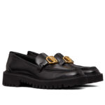 Valentino Women's Vlogo Signature Calfskin Loafer Black