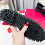Valentino Women's Vlogo Signature Calfskin Loafer Black