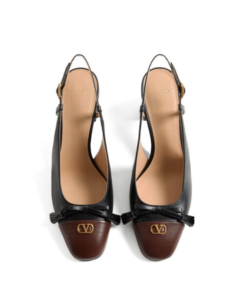 Valentino Garavani Valet Du Roi Suede Lace-Up Ballet Flats