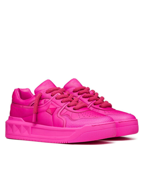 Valentino Unisex One Stud Xl Sneaker In Nappa Leather