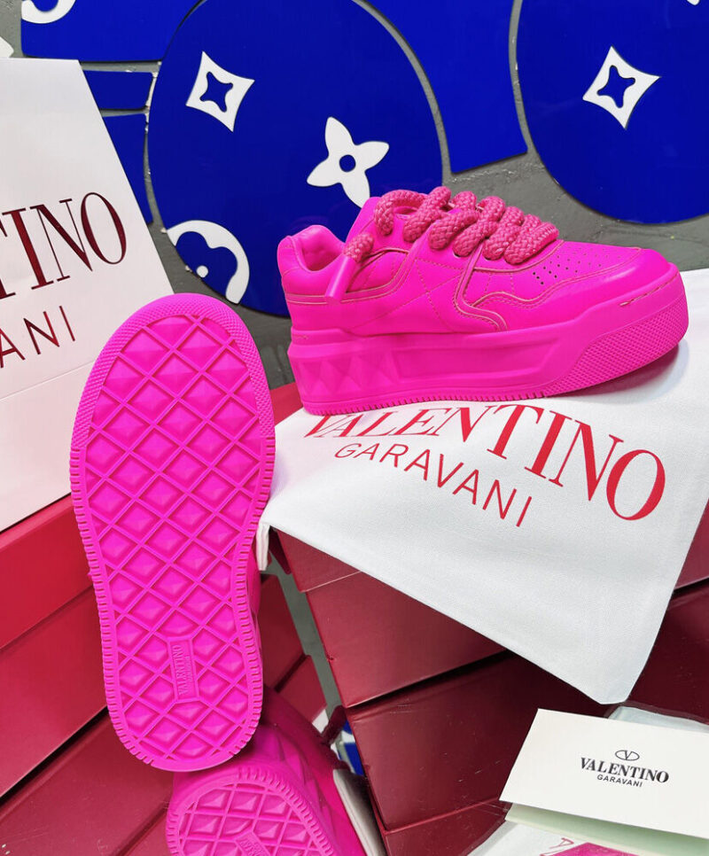 Valentino Unisex One Stud Xl Sneaker In Nappa Leather