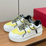 Valentino Unisex One Stud Xl Nappa Leather Low-Top Sneaker