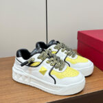 Valentino Unisex One Stud Xl Nappa Leather Low-Top Sneaker