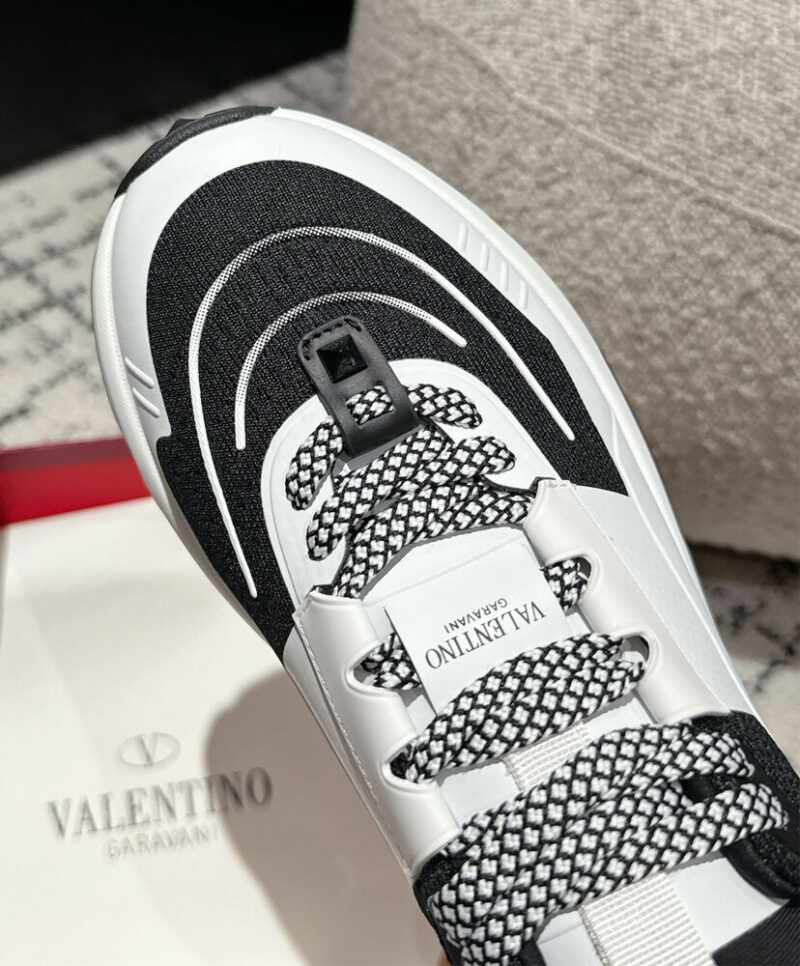 Valentino Men's True Act Low Top Sneaker In Mesh And Rubberized Fabric