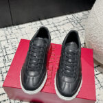 Valentino Unisex Upvillage Low Top Nappa Leather Sneaker
