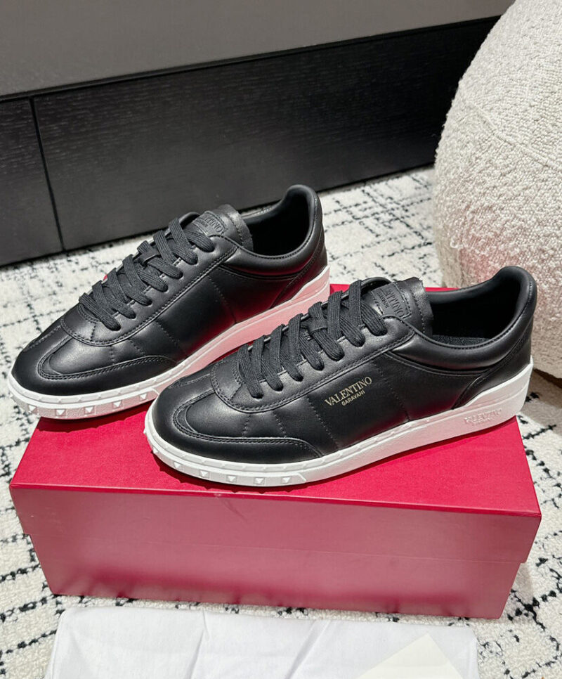 Valentino Unisex Upvillage Low Top Nappa Leather Sneaker