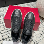 Valentino Unisex Upvillage Low Top Nappa Leather Sneaker