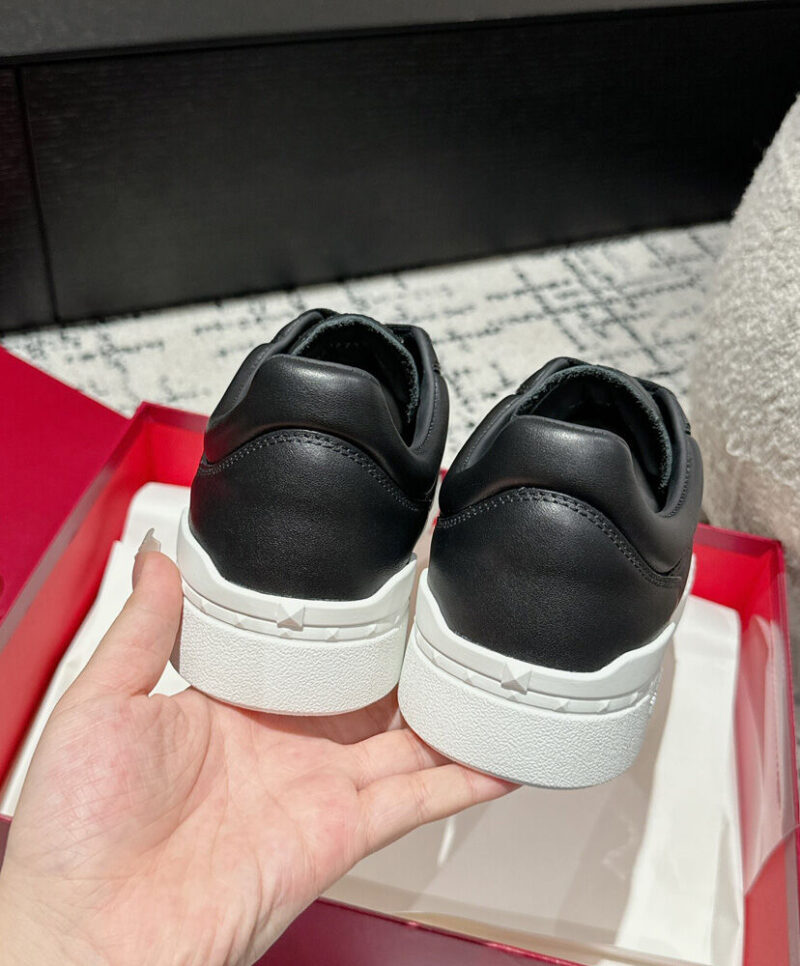 Valentino Unisex Upvillage Low Top Nappa Leather Sneaker