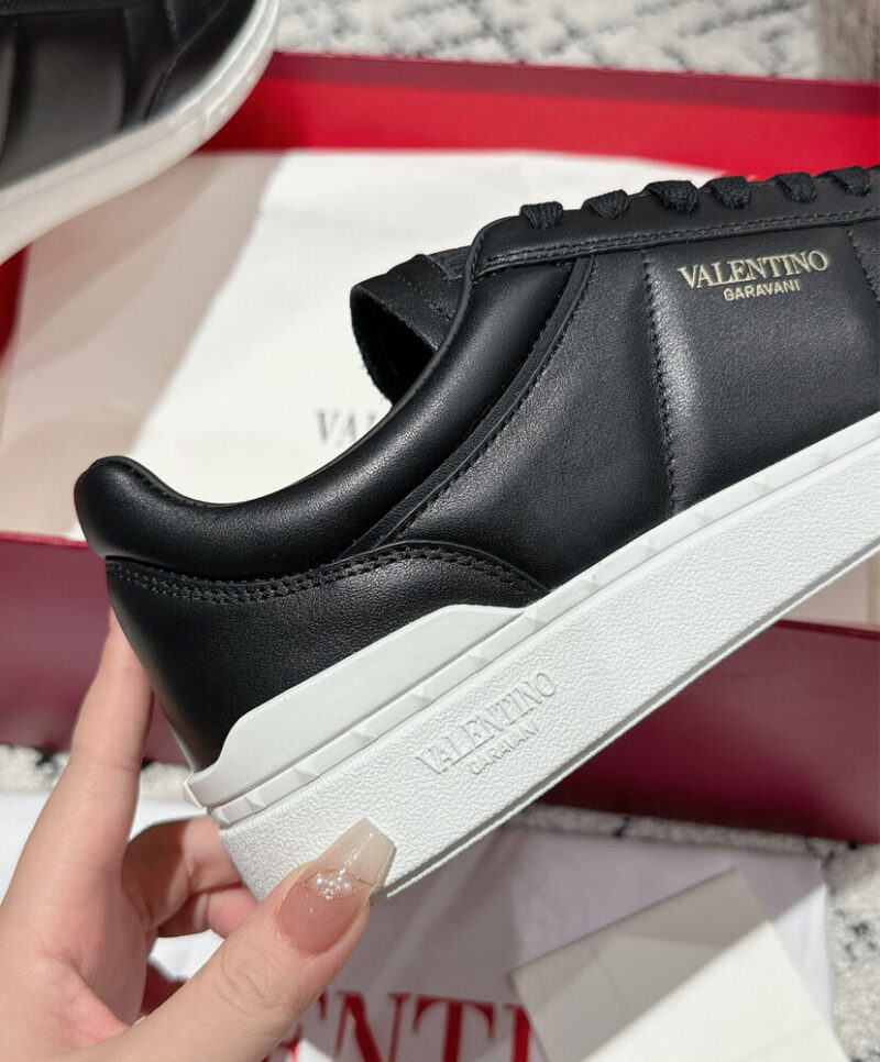 Valentino Unisex Upvillage Low Top Nappa Leather Sneaker